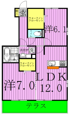 エレメント  間取り