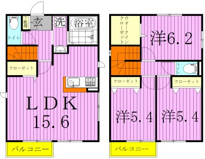 アプリコーゼ　C 間取り