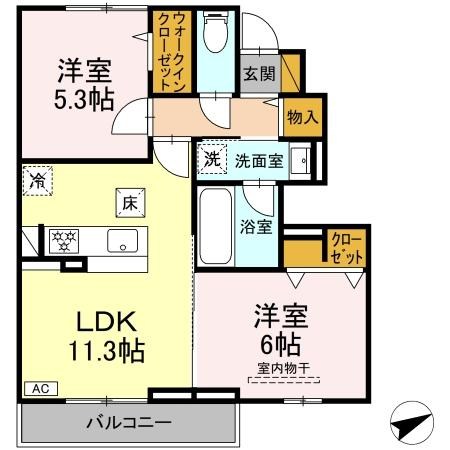 せざんぬ 間取り