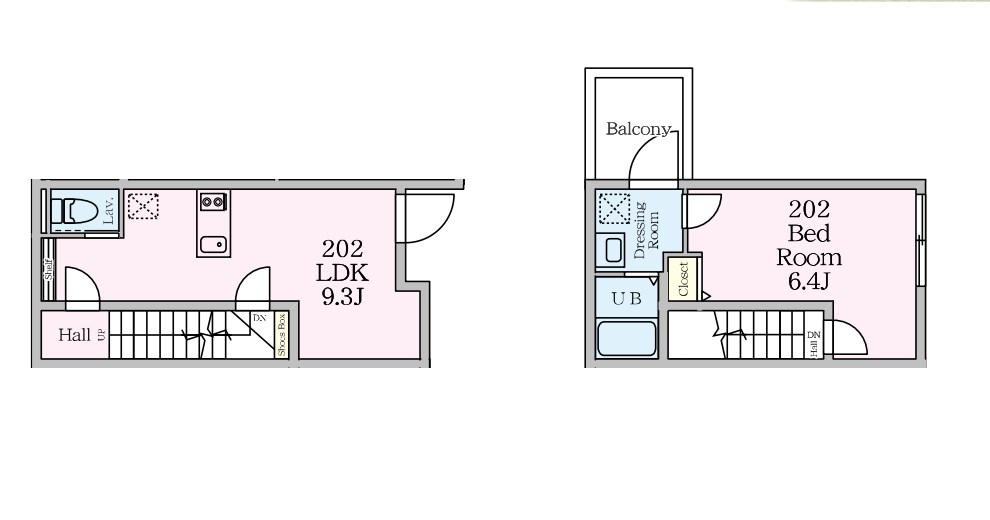 Reberty竹ノ塚 間取り図