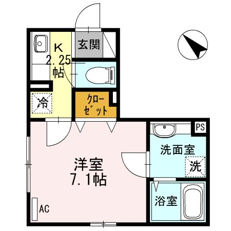 ファミーユ道灌山 間取り図