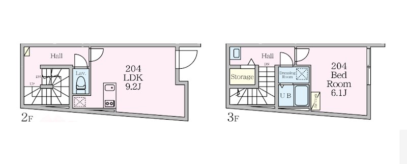 Reberty竹ノ塚 間取り図