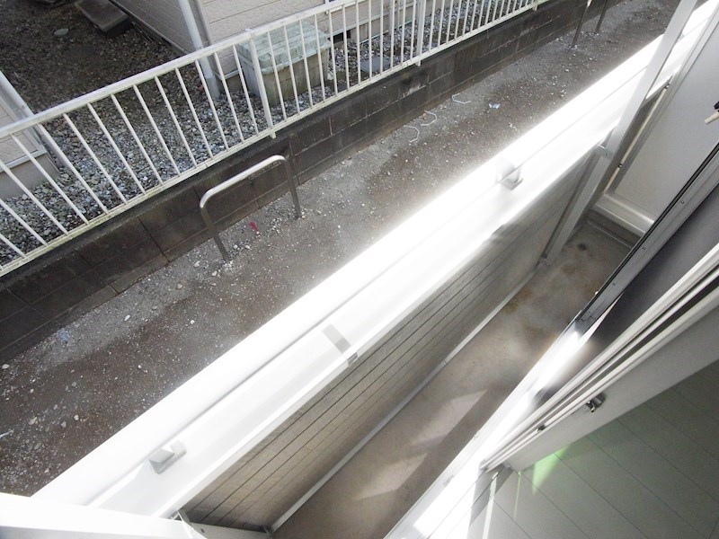 ドミール西初石B棟   ベランダ