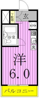 ポルタビアンカ 402号室 間取り