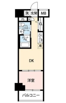 マイナビSTAYトワイライトヒルズ千住大橋駅前 間取り図