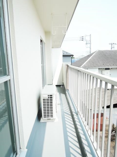 コートアオイ ベランダ