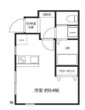 メリディアン三ノ輪 間取り図