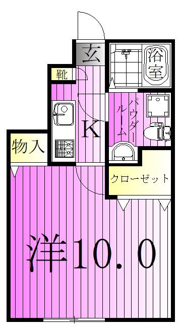 スターク亀有 間取り図
