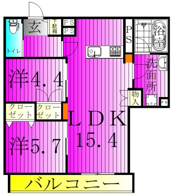 Victoire南流山 間取り