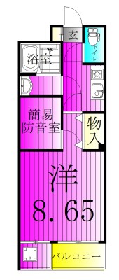 ＳＫビル拾伍番館 間取り