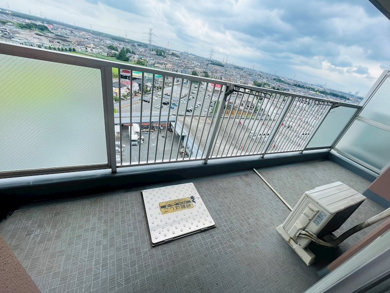 白井ロジュマン ベランダ