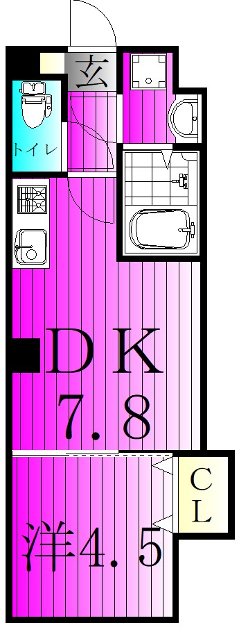 Ｌ｀ｅｓｐａｃｅ北松戸 間取り