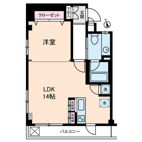 いずみマンション 間取り図