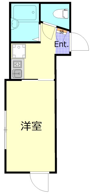 アリス南千住 間取り図