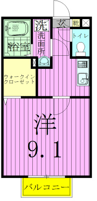 アムール　remercier 間取り