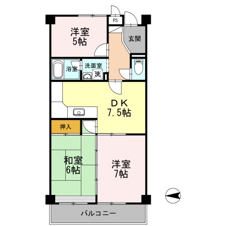 リヴィエール　レジョン  間取り図