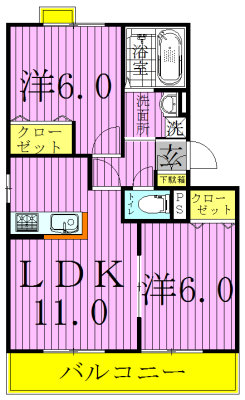 ル・シエル 間取り