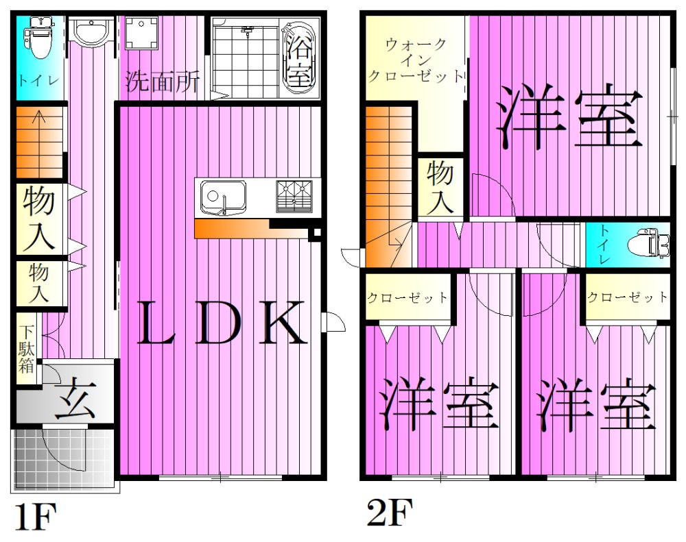（仮称）足立区関原３丁目戸建 間取り図