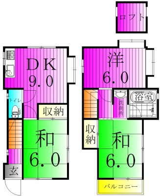 ととのいロフトハウス鎌ケ谷 間取り