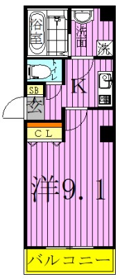 Marine 　Cove 間取り図