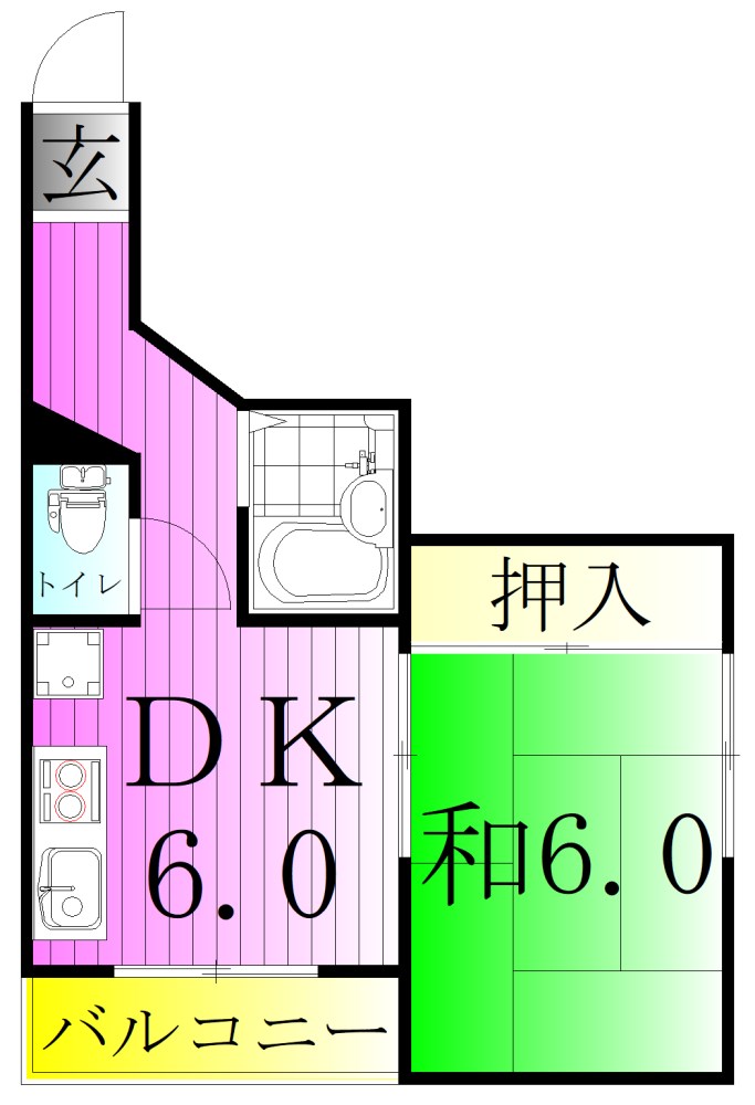 パークヒル舎人 間取り図