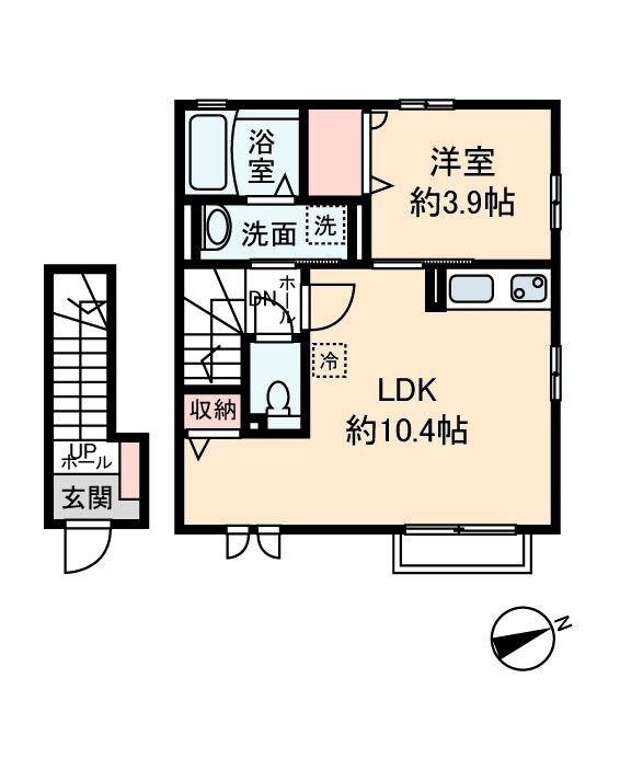 メゾン　エリオント 202号室 間取り