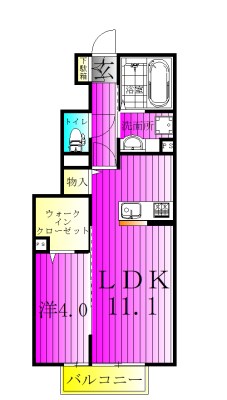 サニークレスト 間取り