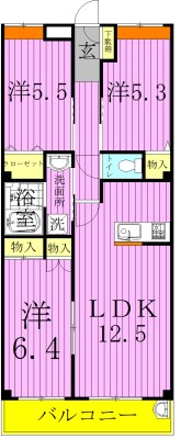 ラフィーネ 間取り図