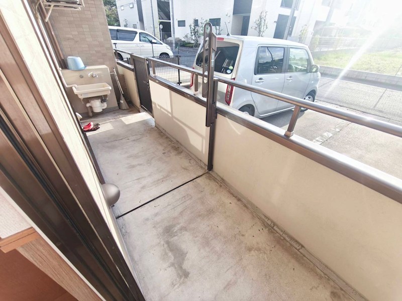 ラフィーネ ベランダ