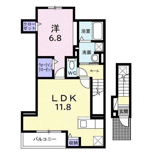 ルミエール　ワイズ 間取り図