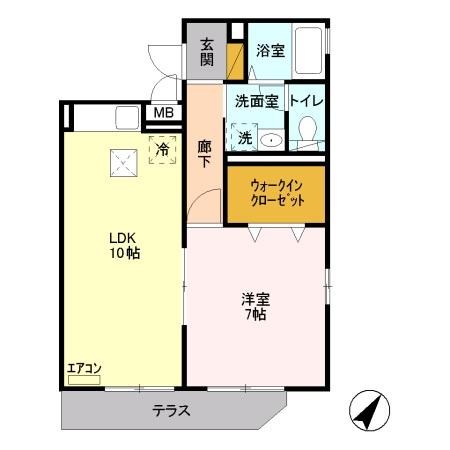 Ａｐａｒｔｍｅｎｔ　ＳＡＲＡＴＯＧＡ 間取り図