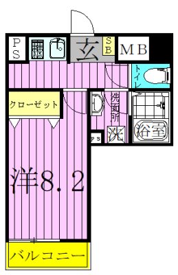 コーラル　グラン 間取り図