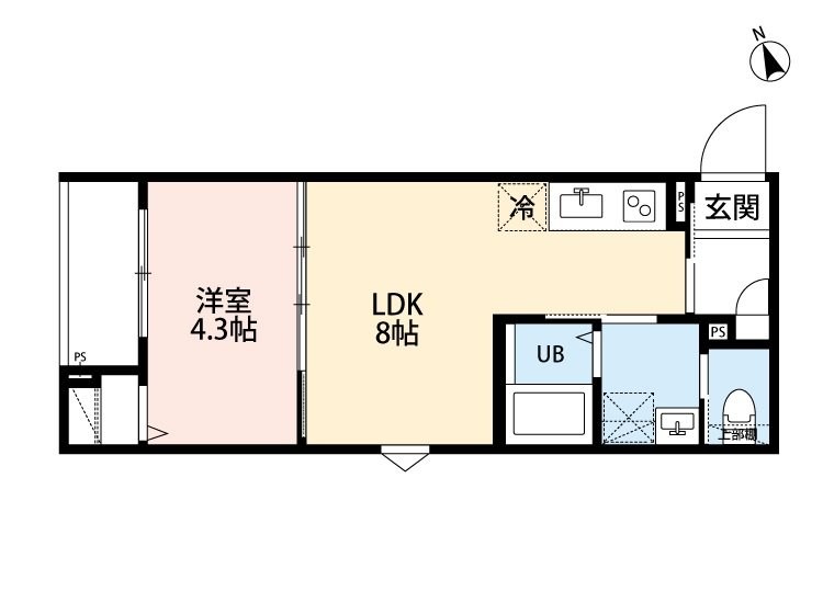 M&amp;#39;s アパートメント 間取り図