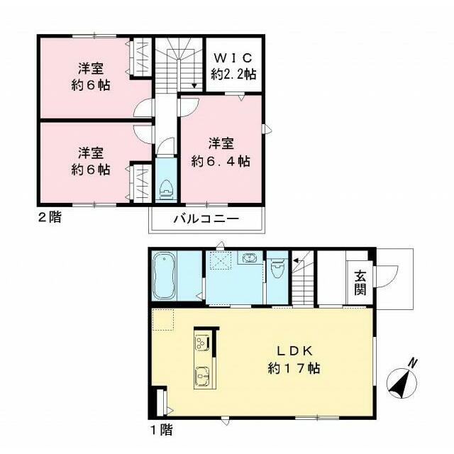 ドリーム　Ｂ棟 間取り