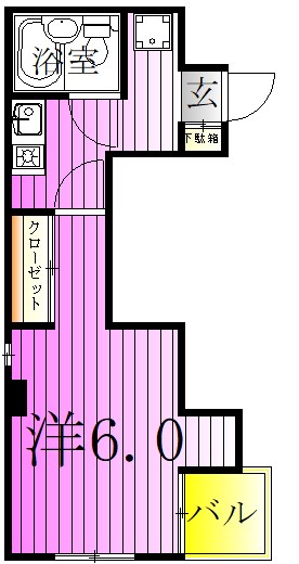 パークパレス綾瀬 間取り図