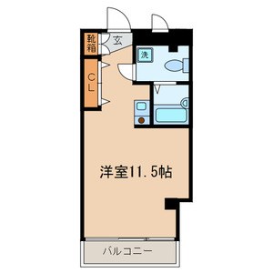 稲屋ハイム 間取り図