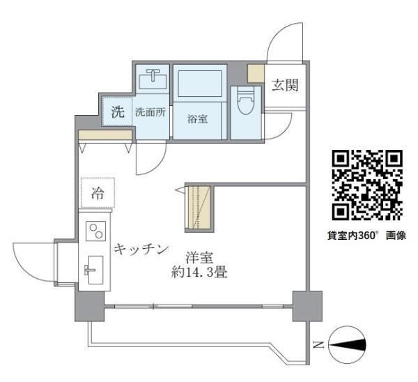 ＩＳＭ西日暮里 間取り図