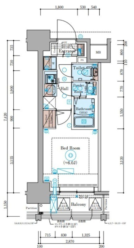 GENOVIA綾瀬Ⅱ　～ジェノヴィア綾瀬Ⅱ～ 間取り図
