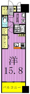 ロイヤルパークスシーサー南千住 間取り図