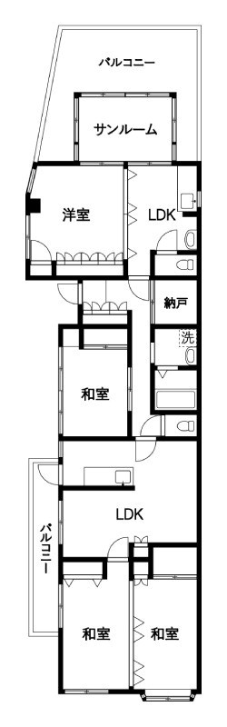 エーアイビル 間取り図