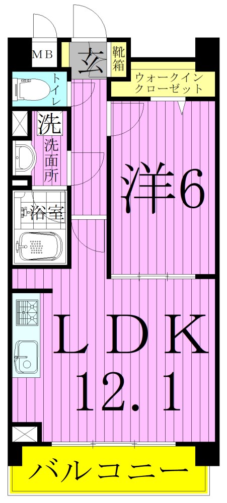 ｅｌａｎ．ｄｅ．ＡＫ 間取り図