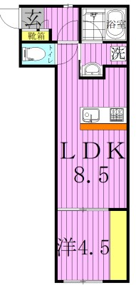 パスサイドレジデンス 間取り