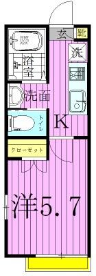 クリスタル親水公園 間取り図