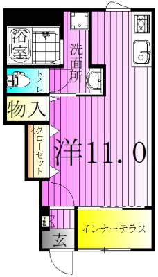 ボッテガノワール 間取り図