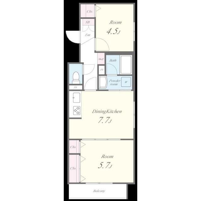 ハイムモコ 間取り図