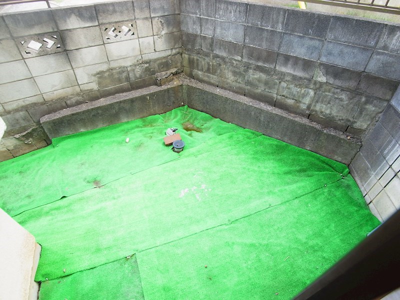 ピュアハウス ベランダ