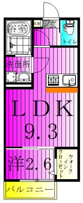 KEIAI RESIDENCE 南柏 間取り