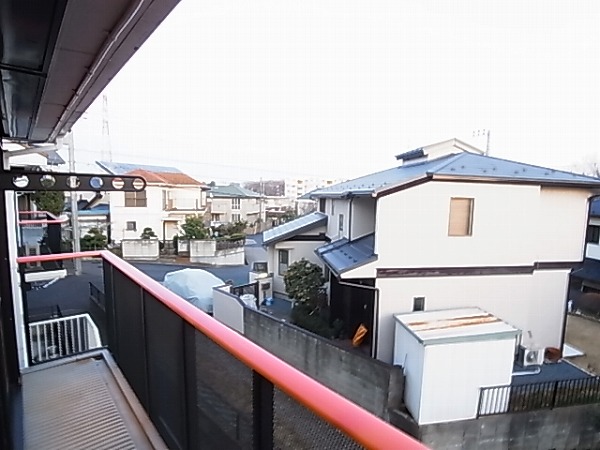 ディアス北柏C棟 ベランダ