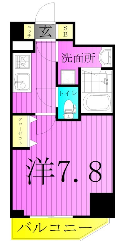 アーバンパーク綾瀬Ⅲ 間取り図