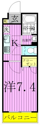 Ｃｅｎｔｒａｌ　Ｐｅｒｋ  間取り図